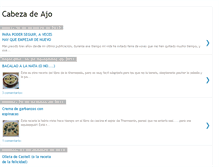 Tablet Screenshot of cabezadeajo.blogspot.com