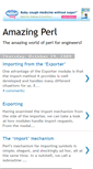 Mobile Screenshot of amazing-perl.blogspot.com