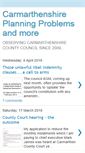 Mobile Screenshot of carmarthenplanning.blogspot.com