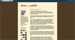 Desktop Screenshot of jinta-jinta.blogspot.com