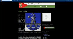 Desktop Screenshot of apellidosenudias.blogspot.com