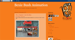 Desktop Screenshot of bexiebush.blogspot.com