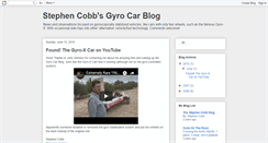 Desktop Screenshot of gyrocar.blogspot.com