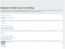 Tablet Screenshot of gyrocar.blogspot.com