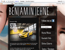 Tablet Screenshot of benjamin-jehne.blogspot.com