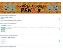 Tablet Screenshot of crudelydrawnpen15.blogspot.com