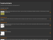 Tablet Screenshot of huisnummers.blogspot.com
