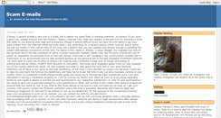 Desktop Screenshot of 419emails.blogspot.com