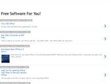 Tablet Screenshot of get-my-free-softwares.blogspot.com