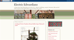 Desktop Screenshot of electric-edwardians.blogspot.com