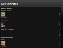 Tablet Screenshot of crocheemoda.blogspot.com