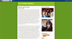 Desktop Screenshot of louxfamily1adoption.blogspot.com