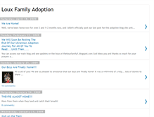 Tablet Screenshot of louxfamily1adoption.blogspot.com