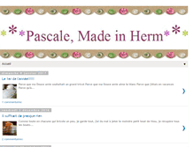 Tablet Screenshot of pascalemadeinherm.blogspot.com