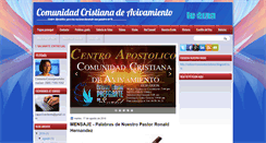 Desktop Screenshot of capavivamiento.blogspot.com