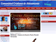 Tablet Screenshot of capavivamiento.blogspot.com