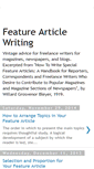 Mobile Screenshot of feature-article-writing.blogspot.com