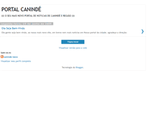 Tablet Screenshot of portalcaninde.blogspot.com