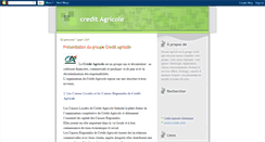 Desktop Screenshot of credit-agricole-france.blogspot.com