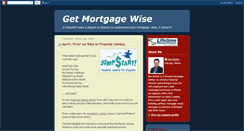 Desktop Screenshot of getmortgagewise.blogspot.com