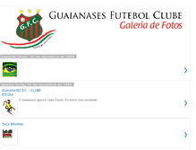 Tablet Screenshot of guaianasesfutebolclubefotos.blogspot.com