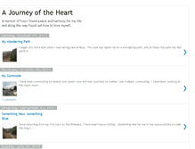 Tablet Screenshot of ajourneyoftheheart.blogspot.com