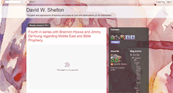 Desktop Screenshot of davidwayneshelton.blogspot.com