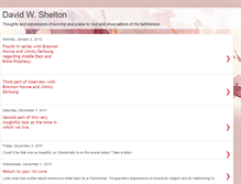 Tablet Screenshot of davidwayneshelton.blogspot.com