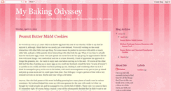 Desktop Screenshot of mybakingodyssey.blogspot.com