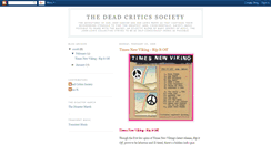 Desktop Screenshot of deadcriticssociety.blogspot.com