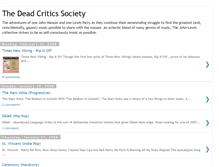 Tablet Screenshot of deadcriticssociety.blogspot.com