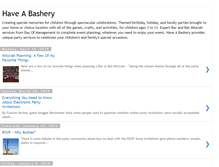Tablet Screenshot of haveabashery.blogspot.com