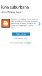 Mobile Screenshot of lunasuburbana.blogspot.com