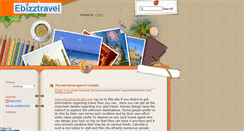 Desktop Screenshot of ebizztravelindia1.blogspot.com