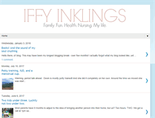 Tablet Screenshot of iffyinklings.blogspot.com