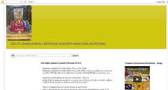 Desktop Screenshot of bhaktilahari.blogspot.com