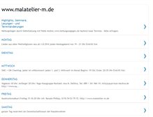 Tablet Screenshot of malatelier-m.blogspot.com