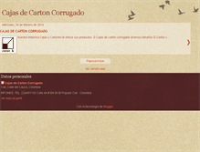 Tablet Screenshot of cajasdecartoncorrugado.blogspot.com