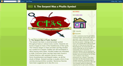 Desktop Screenshot of 5theserpentwasaphallicsymbol.blogspot.com