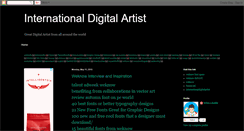 Desktop Screenshot of internationaldigitalartist.blogspot.com