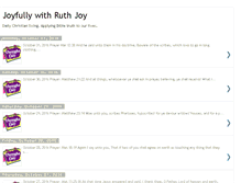 Tablet Screenshot of joyfullywithruthjoy.blogspot.com