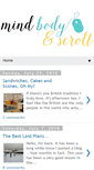 Mobile Screenshot of mindbodyandscroll.blogspot.com