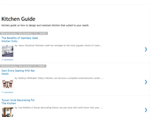 Tablet Screenshot of kitchenguide101.blogspot.com