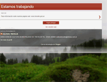 Tablet Screenshot of direcciondeculturatrevelin.blogspot.com