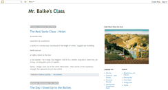 Desktop Screenshot of mrbalke.blogspot.com