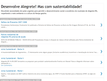 Tablet Screenshot of desenvolvealegrete.blogspot.com