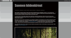 Desktop Screenshot of hiidenkirnut.blogspot.com