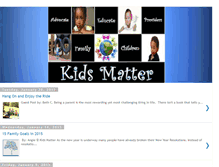 Tablet Screenshot of kidsmatter1.blogspot.com