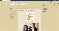 Desktop Screenshot of mith2011musicians.blogspot.com