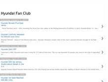 Tablet Screenshot of hyundaifanclub.blogspot.com